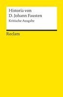bokomslag Historia von D. Johann Fausten