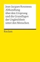 Jean-Jacques Rousseau, Philipp Rippel - Abhandlung über den Ursprung und die Grundlagen der Ungleichheit unter den Menschen, Häftad