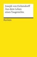 Joseph Von Eichendorff, Hartwig Schultz - Aus dem Leben eines Taugenichts, Häftad