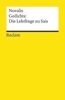 bokomslag Gedichte. Die Lehrlinge zu Sais