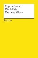 bokomslag Ionesco, E: Stühle. Der neue Mieter. Zwei Theaterstücke