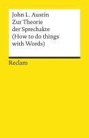 John Langshaw Austin - Zur Theorie der Sprechakte. (How to do things with Words), Häftad