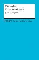 bokomslag Deutsche Kurzgeschichten 7. - 8. Schuljahr