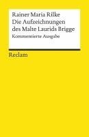 Rainer Maria Rilke, Manfred Engel - Die Aufzeichnungen des Malte Laurids Brigge, Häftad