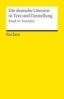 bokomslag Die deutsche Literatur 10 / Vormärz