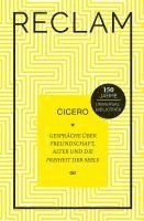 Cicero, Marion Giebel - Gespräche über Freundschaft, Alter und die Freiheit der Seele, Kartonnage