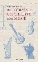 bokomslag Die kürzeste Geschichte der Musik