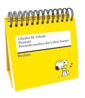 bokomslag Peanuts. Freunde machen das Leben bunter. Das Beste von Charlie Brown, Snoopy & Co. (Tischaufsteller)