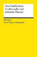 bokomslag Traditionelle und kritische Theorie