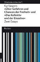 bokomslag »Über Gefahren und Chancen der Freiheit« und »Das Kollektiv und der Einzelne«. Zwei Essays