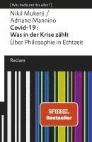 bokomslag Covid-19: Was in der Krise zählt. Über Philosophie in Echtzeit