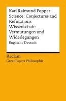 bokomslag Science: Conjectures and Refutations / Wissenschaft: Vermutungen und Widerlegungen