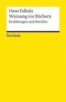 Hans Fallada, Carsten Gansel - Warnung vor Büchern, Häftad
