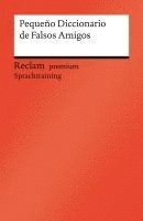 bokomslag Pequeño Diccionario de Falsos Amigos