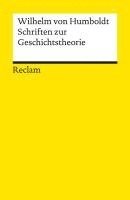 Schriften zur Geschichtstheorie 1