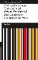 bokomslag Was ist Moralismus?. Über Zeigefinger und den Ort der Moral