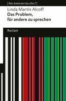 Linda Martín Alcoff, Marina Martinez Mateo - Das Problem, für andere zu sprechen, Häftad