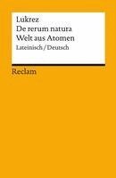 Lukrez - De rerum natura / Welt aus Atomen. Lateinisch/Deutsch, Häftad