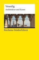 bokomslag Reclams Städteführer Venedig. Architektur und Kunst