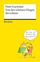 bokomslag Von den schönen Dingen des Lebens