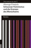 bokomslag Schwarzer Feminismus und die Grenzen des Menschseins