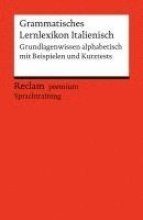 bokomslag Grammatisches Lernlexikon Italienisch