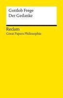 bokomslag Der Gedanke. [Great Papers Philosophie]