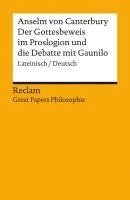 Anselm von Canterbury, Bernd Goebel, Christian Tapp - Der Gottesbeweis im "Proslogion" und die Debatte mit Gaunilo. Lateinisch/Deutsch, Häftad