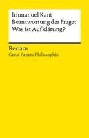 Immanuel Kant, Achim Vesper - Beantwortung der Frage: Was ist Aufklärung?, Häftad