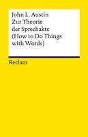 John Langshaw Austin - Zur Theorie der Sprechakte. (How to Do Things with Words), Häftad