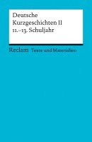 bokomslag Deutsche Kurzgeschichten 2. 11. - 13. Schuljahr
