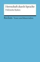 bokomslag Herrschaft durch Sprache