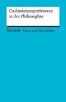 bokomslag Gedankenexperimente in der Philosophie. Texte und Materialien für den Unterricht