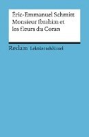 Eric-Emmanuel Schmitt, Ernst Kemmner - Monsieur Ibrahim et les fleurs du Coran. Lektüreschlüsssel für Schüler, Häftad