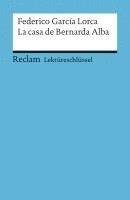 Renate Mai - Lektüreschlüssel zu Federico García Lorca: La casa de Bernarda Alba, Häftad