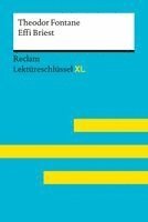 Theodor Pelster - Effi Briest von Theodor Fontane: Lektüreschlüssel mit Inhaltsangabe, Interpretation, Prüfungsaufgaben mit Lösungen, Lernglossar. (Reclam Lektüreschlüssel XL), Häftad