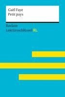 bokomslag Petit pays von Gaël Faye. Lektüreschlüssel mit Inhaltsangabe, Interpretationen, Prüfungsaufgaben mit Lösungen, Lernglossar