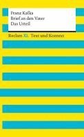 bokomslag Brief an den Vater / Das Urteil. Textausgabe mit Kommentar und Materialien