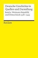 bokomslag Deutsche Geschichte 9 in Quellen und Darstellung