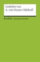 Thomas Wortmann, Claudia Liebrand - Interpretationen: Gedichte von Annette von Droste-Hülshoff, Häftad