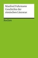 bokomslag Geschichte der römischen Literatur