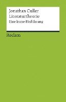 Jonathan Culler - Literaturtheorie, Häftad