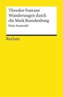 bokomslag Wanderungen durch die Mark Brandenburg. Eine Auswahl