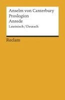 Anselm von Canterbury, Robert Theis - Proslogion / Anrede, Häftad