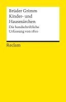 bokomslag Kinder- und Hausmärchen