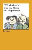 bokomslag Max und Moritz auf Altgriechisch