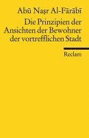 bokomslag Die Prinzipien der Ansichten der Bewohner der vortrefflichen Stadt