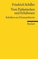Friedrich Schiller, Klaus L. Berghahn - Vom Pathetischen und Erhabenen, Häftad
