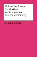 bokomslag Sachlexikon zur liturgischen Kirchenausstattung