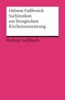 bokomslag Sachlexikon zur liturgischen Kirchenausstattung